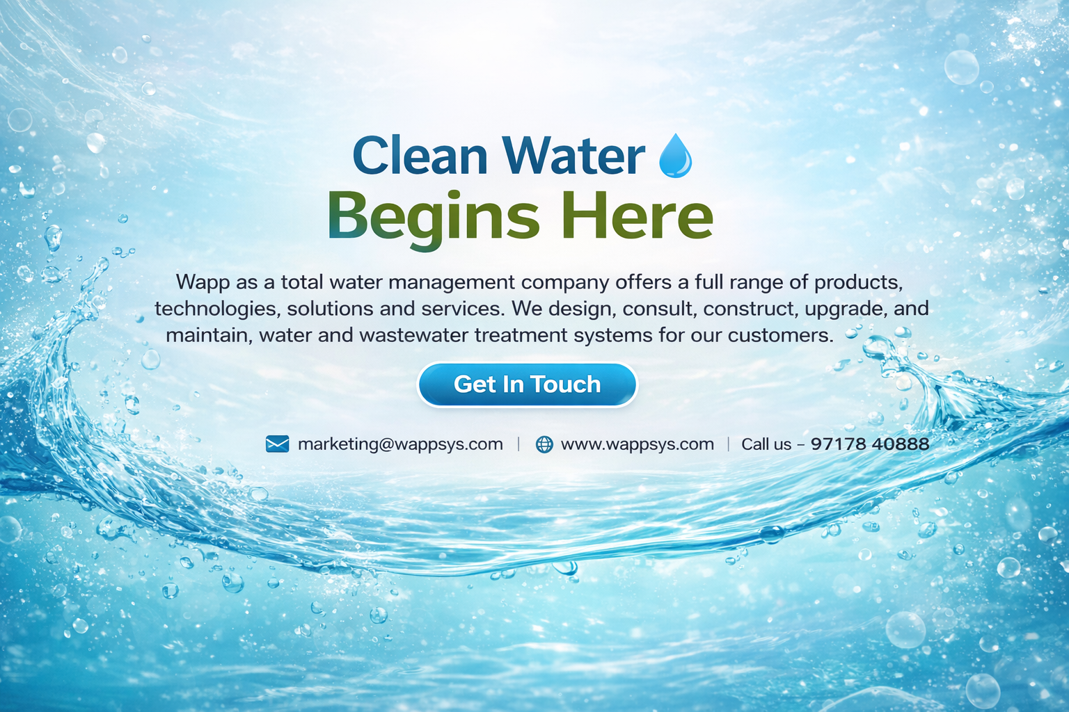 wappsys- urban water cycle management services